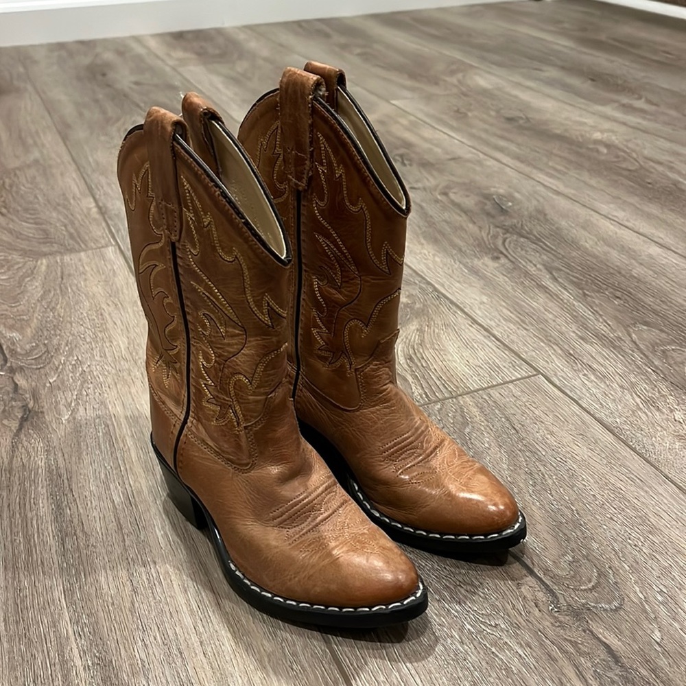 Old West kids boots